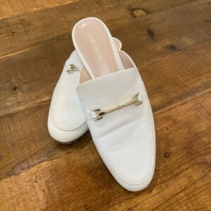 Jenn Ardor White Women's Loafers, size 8 1/2